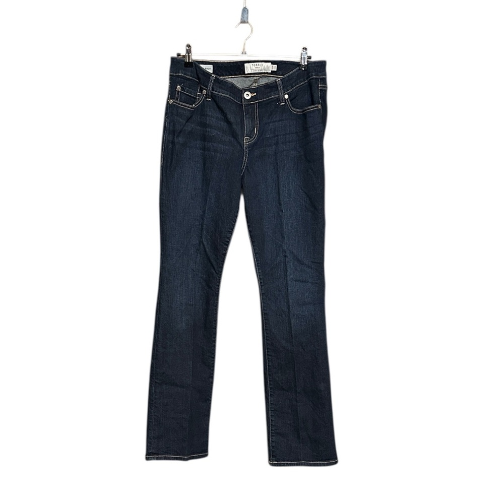 Torrid Dark Blue Boot Cut Jeans